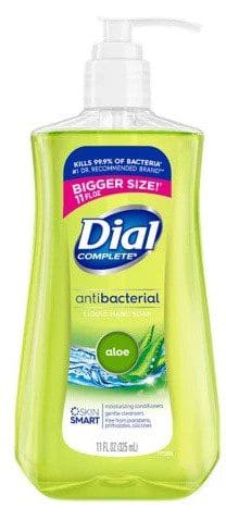 Dial Complete Antibacterial Liquid Hand Soap – Aloe – 7.5 FL OZ