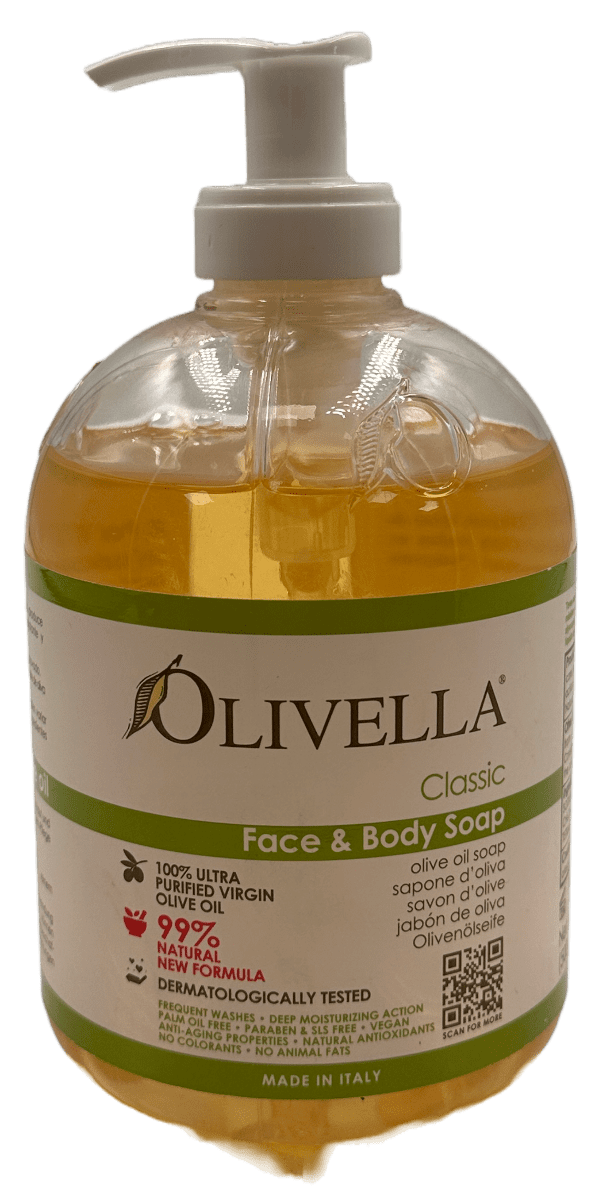 Olivella – Classic – Face & Body Soap – 16.9 FL OZ